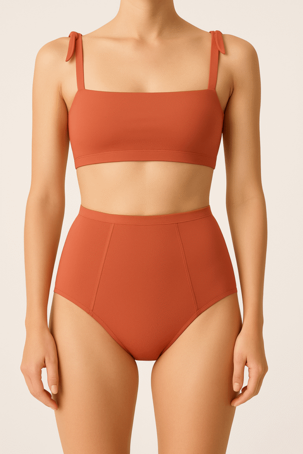 Brncy Gül Kurusu SculptFit Yüksek Bel & Toparlayıcı & Şekillendirici Bikini Altı - Görsel 4