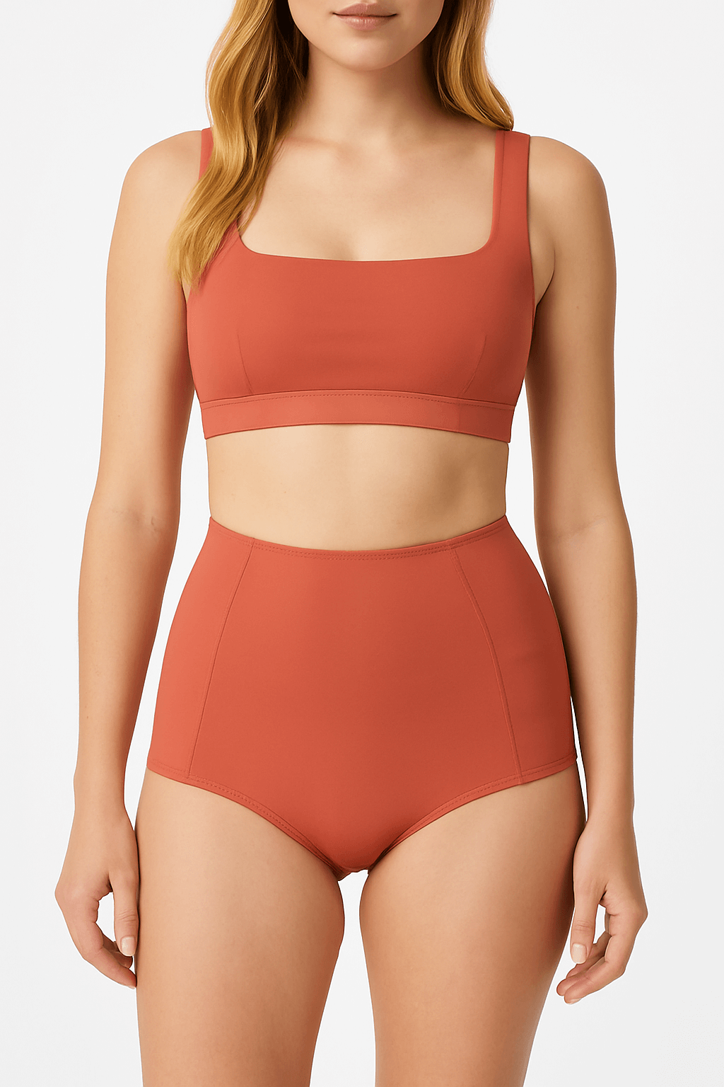 Brncy Gül Kurusu SculptFit Yüksek Bel & Toparlayıcı & Şekillendirici Bikini Altı