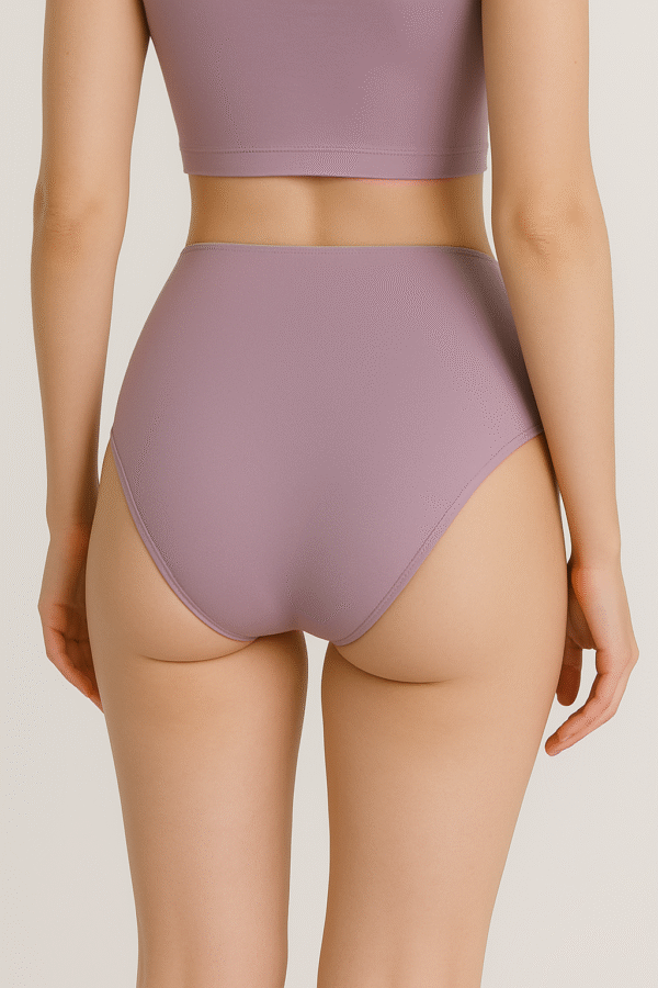 Brncy Lila SculptFit Yüksek Bel & Toparlayıcı & Şekillendirici Bikini Altı - Görsel 4